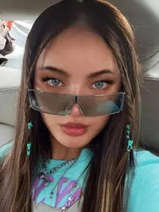 New Fashion Retro Rectangular Glasses, High-Quality Metal Frame, Unisex Casual Daily Wear, Simple Versatile Decoration Eyewear