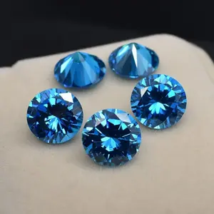 Natural Beryl Ceylon Blue Sapphire Gems Décor Jewelry Making
