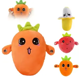 Interactive Fruit Piano Doll, Fun Body SensorToy, Sensory Game Stuffed Animal, PromotesParent-Child Bonding, Creative ScienceExperiment Kit