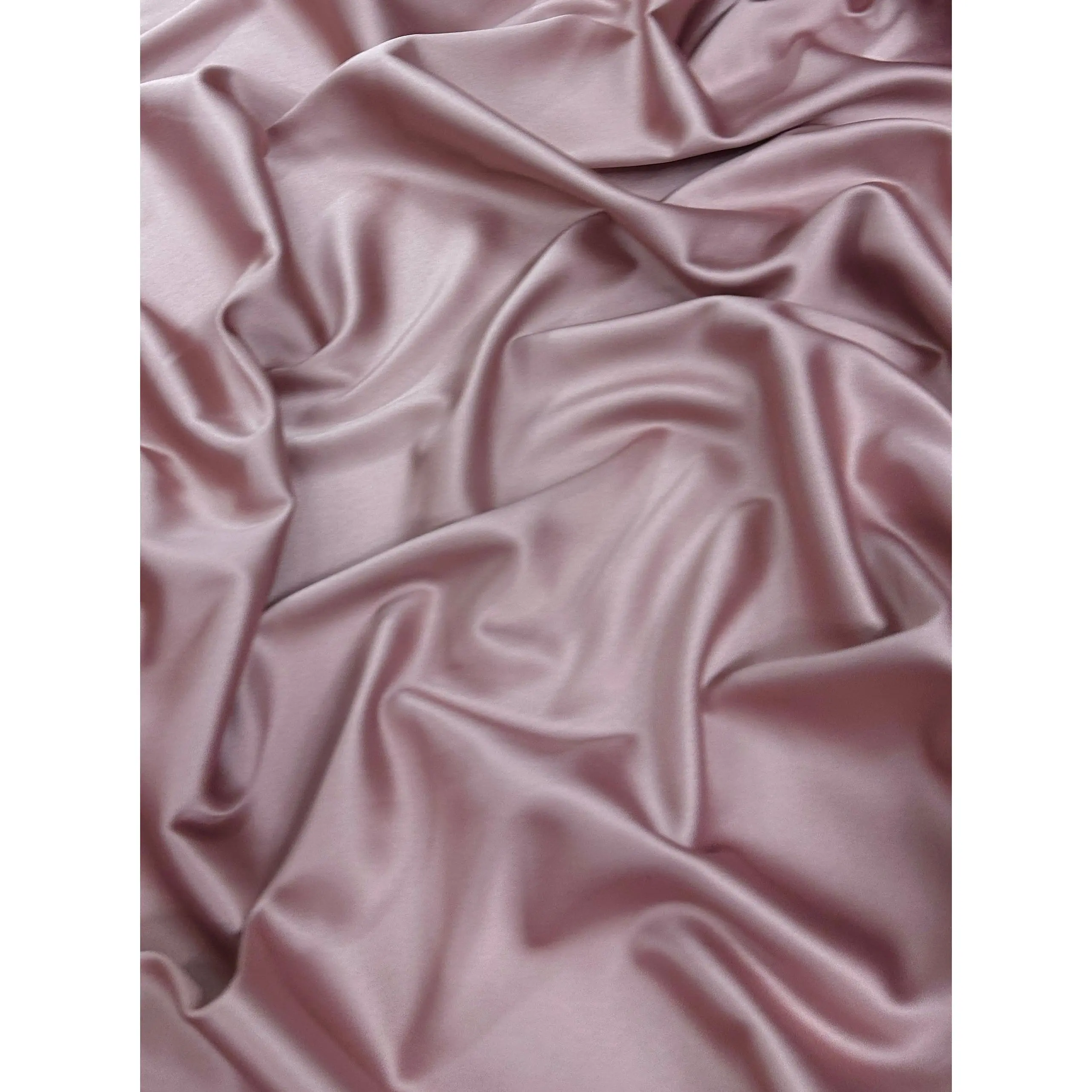 Mauve Natural Stretch Silk
