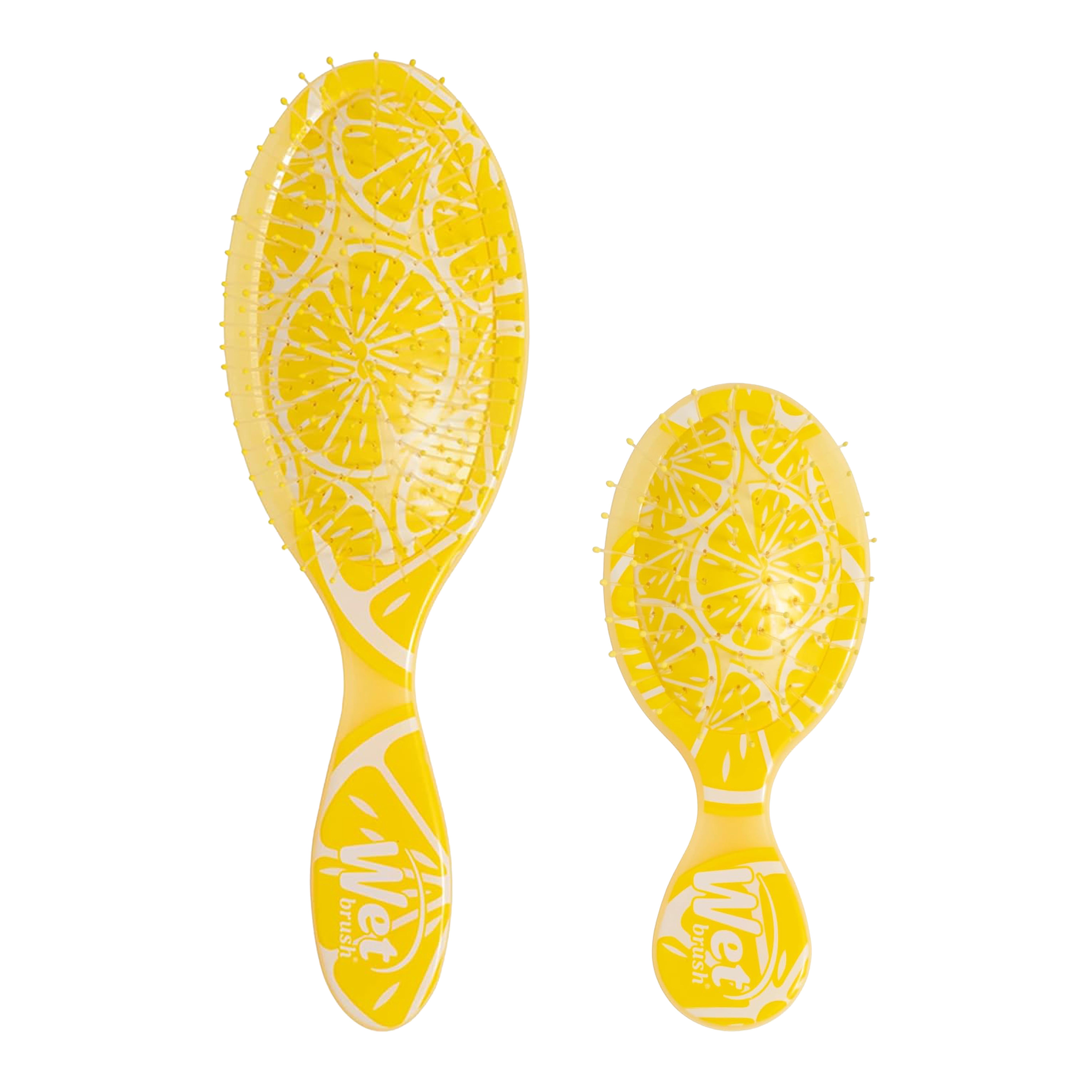 Wet Brush Tutti Fruitti Detangling Duo - Original & Mini Detangler Brush Set for Wet or Dry Hair, Travel-Friendly, Limited Edition Wet Brush Tutti Fruitti Detangling Duo - Original & Mini Detangler Brush Set for Wet or Dry Hair, Travel-Friendly, Limited Edition