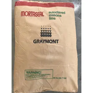 212 MAIN Graymont 50 lbs Type S Dolomite Lime - Large Fine-Grind Bag, Lime Mortar for Home & Garden Soil Supplies