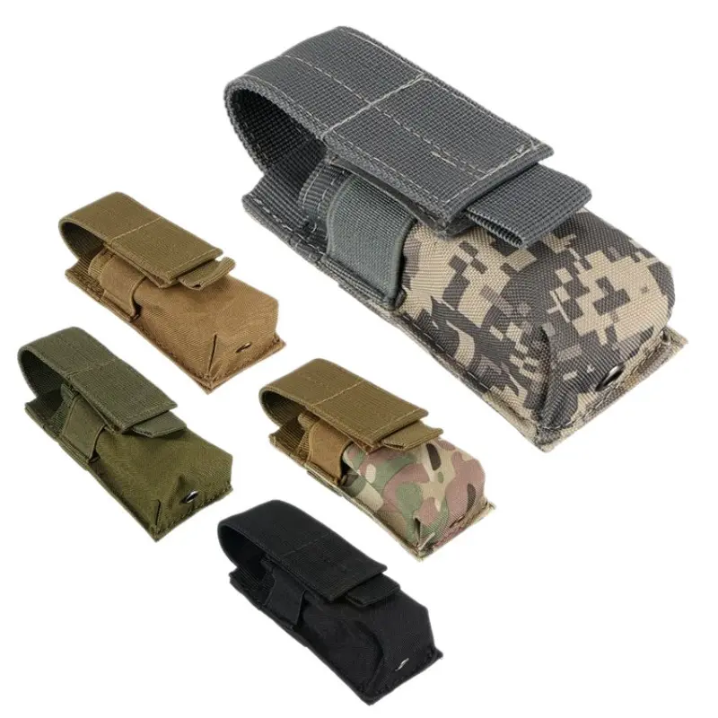 Unisex Outdoor M5 Flashlight Bag, Small Single-Link Edc Tool Kit, Mounting Accessory Pack, Portable Waist Pouch, Compact Storage Solution