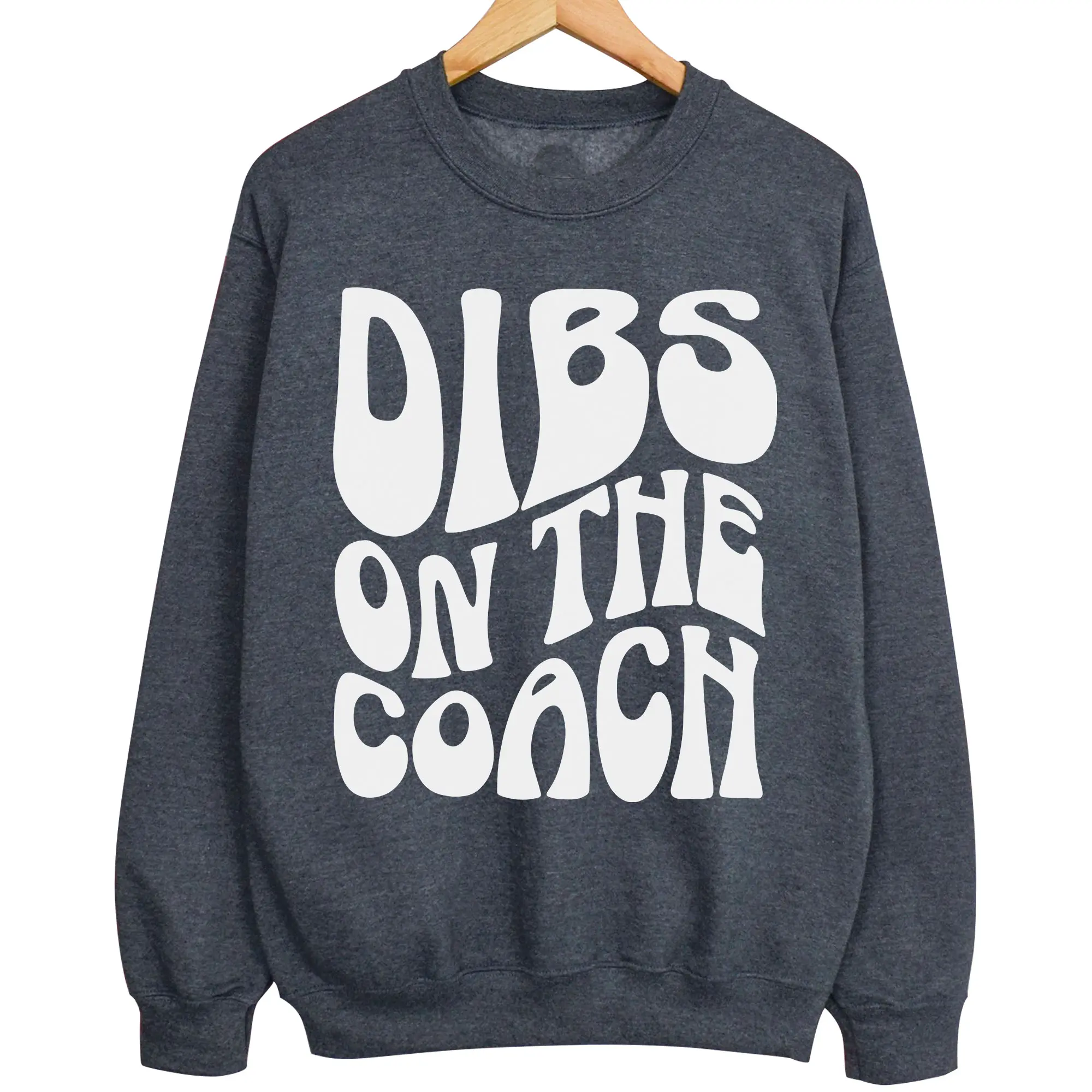 Dibs On The Coach T-shirt, Funny Sports Wife Shirt, Wife Of Coach Crewneck, Team Sports Apparel, Sports Girlfriend Tee, Coach Gift