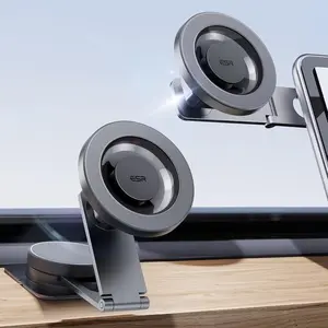 ESR for MagSafe Car Mount, Foldable Dashboard/Tesla Magnetic Car Mount,Tesla Touchscreen Car Phone Holder Mount, Magnetic Phone Holder for Car, for iPhone 16/15/14/13/12, S25, Charging Not Supported