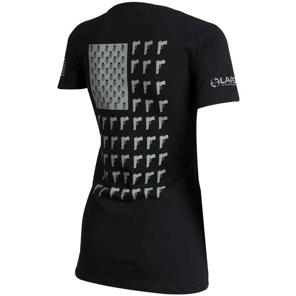 LAPG Women's Grenade Flag Short Sleeve T-Shirt