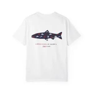 USA Patriotic Trout 250 Years t0330