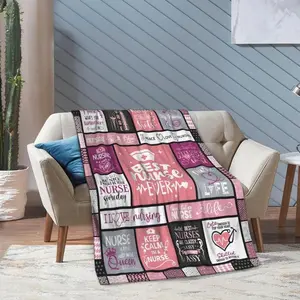 Nurse Gifts for Women Blanket 60"x 50", Nurse Practitioner/RN/LPN Gifts for Nurses Female, School Nurse Gifts, Future Nurse Gifts, Nurse Appreciation Gifts, Nursing Student Gifts for New Nurses