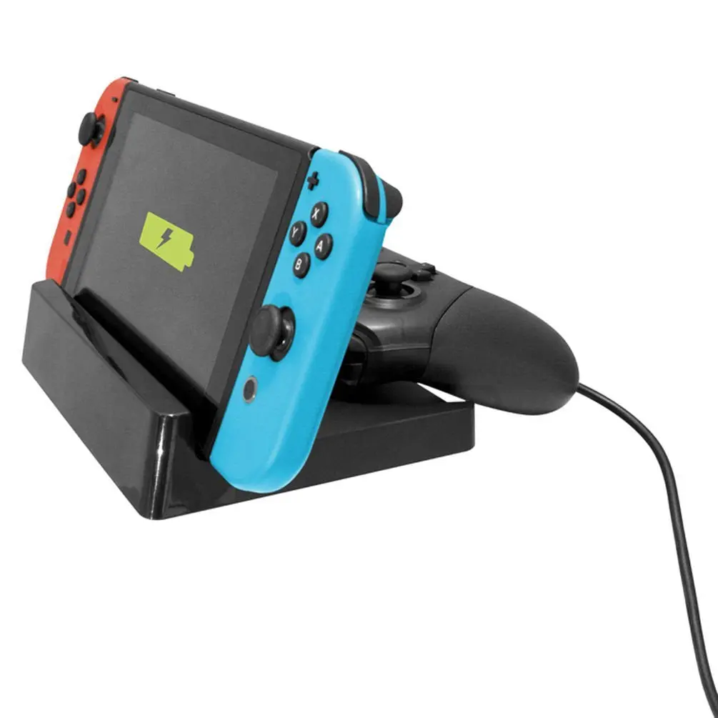 SGElectronix Multi-Charging Wall Plug-In Dock with Grip - Charges Nintendo Switch Console, Controllers, Pad, Gaming Accessories, and Other Electronic Devices