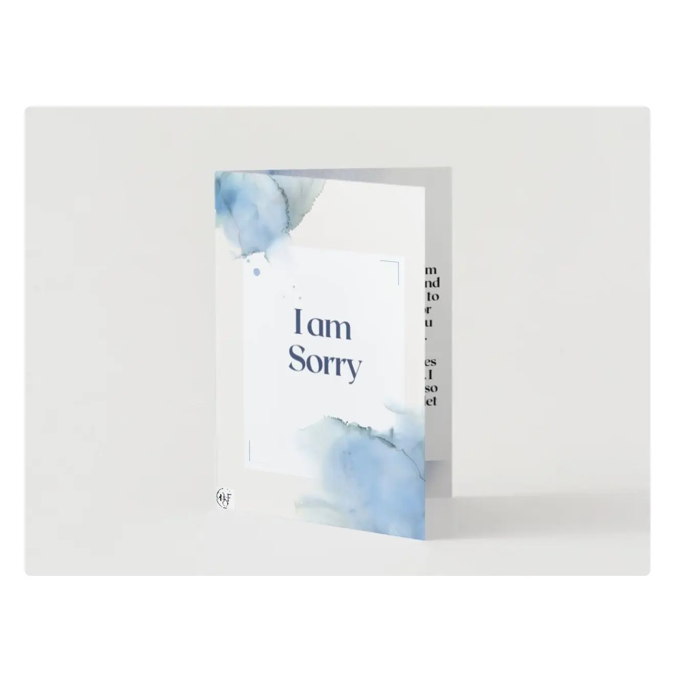 Apology card For your Dad