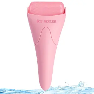 Ice Roller for Face, Eyes and Whole Body Relief,  for Migraine Relief and Blood Circulation,Ideal for All Skin Types (Pink) gua sha men Comfort Roller for Face and Eyes