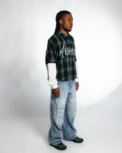 'Poindexter' Gemstone Thermal Flannel