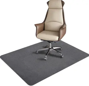 SHAREWIN Office Chair Mats for Hardwood Floor, Dark Gray 47"x36" Computer Chair Rug, Under Desk Mat, Large Anti-Slip Floor Protector for Home, Office, Study