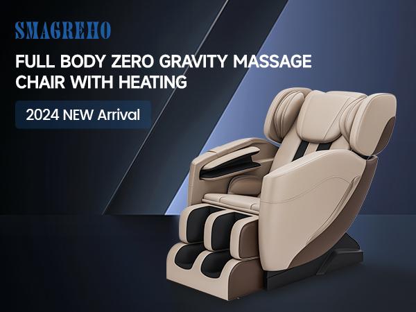 Real Relax 2024 zero gravity 3D full body massage chair comfort massage relaxation muscle relief fatigue with heating function SS05 massager recliner