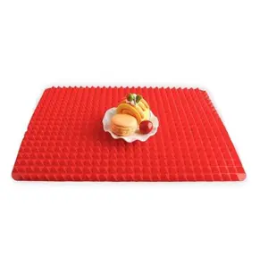 Natural Silicone Pyramid Baking & Cooking Mat — BPA Free, Non-Stick & Heat Resistant Kitchen Essential