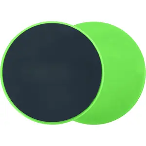 Exercise Core Sliders Dual Sided Gliding Discs for Abdominal & Core Workouts on Carpet or Hardwood Floors Lightweight Portable 0.5 Pounds