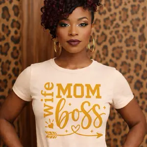 Boss Mom Lifestyle Screen Print Transfer only