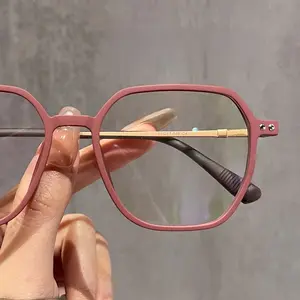 GIGULA 4 pairs of minimalist blue light reading glasses, with spring hinge, high quality comfortable HD presbyopic lenses, selectable diopter1.0 to  4.0, High Quality Eyewear