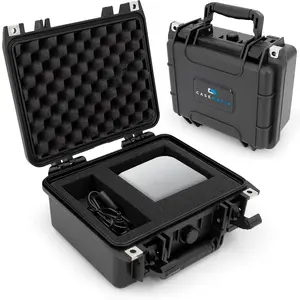 CASEMATIX Mini Desktop Computer Case Compatible with Apple Mac Mini M4 2024 - Waterproof Airtight Protection with Customizable Diced Foam & Padlock Rings