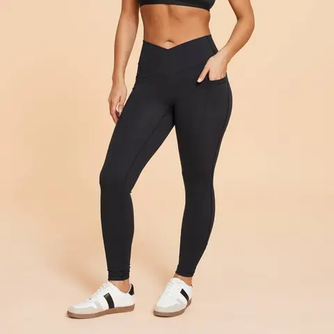 Blogilates Women's Crisscross High-Rise Leggings, Women's Bottoms, Athletic Fitness Apparel, Gym Workout Apparel