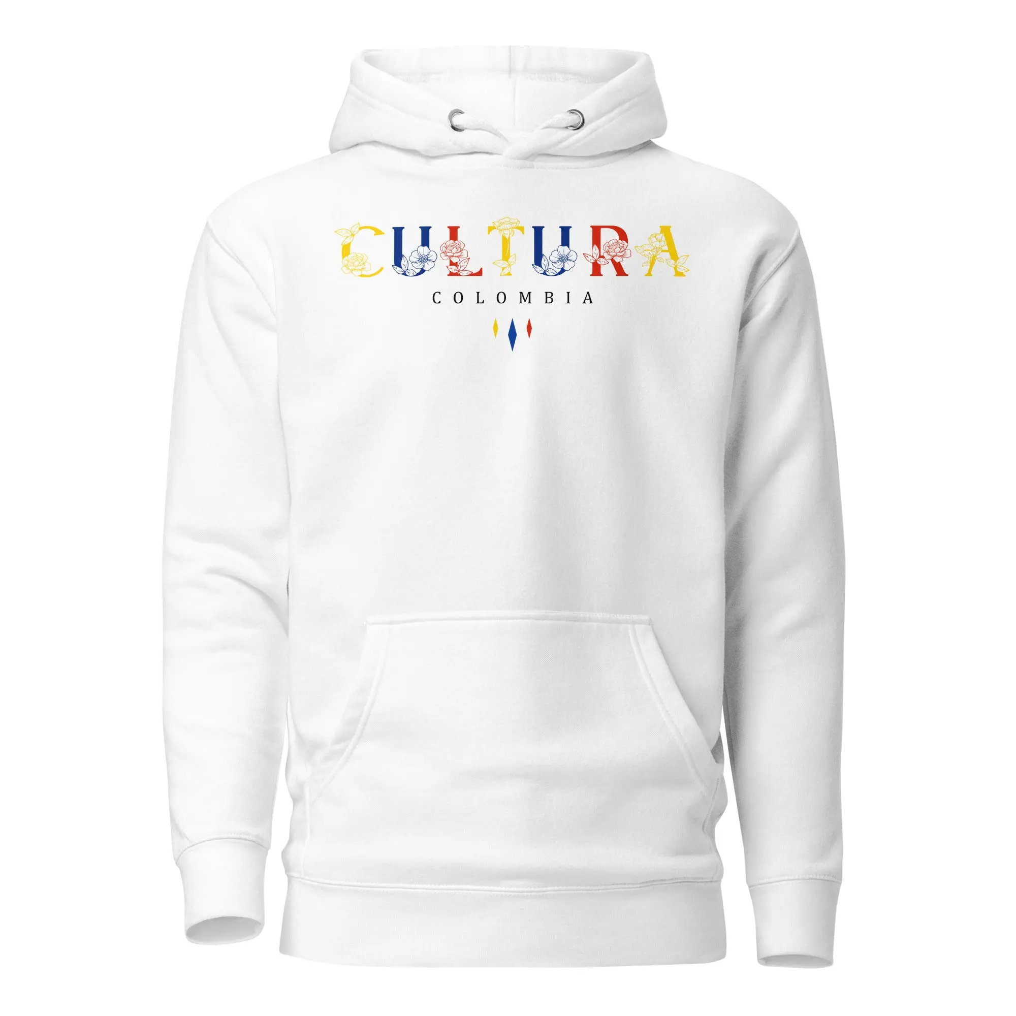 Colombia Women's Hoodie – White
