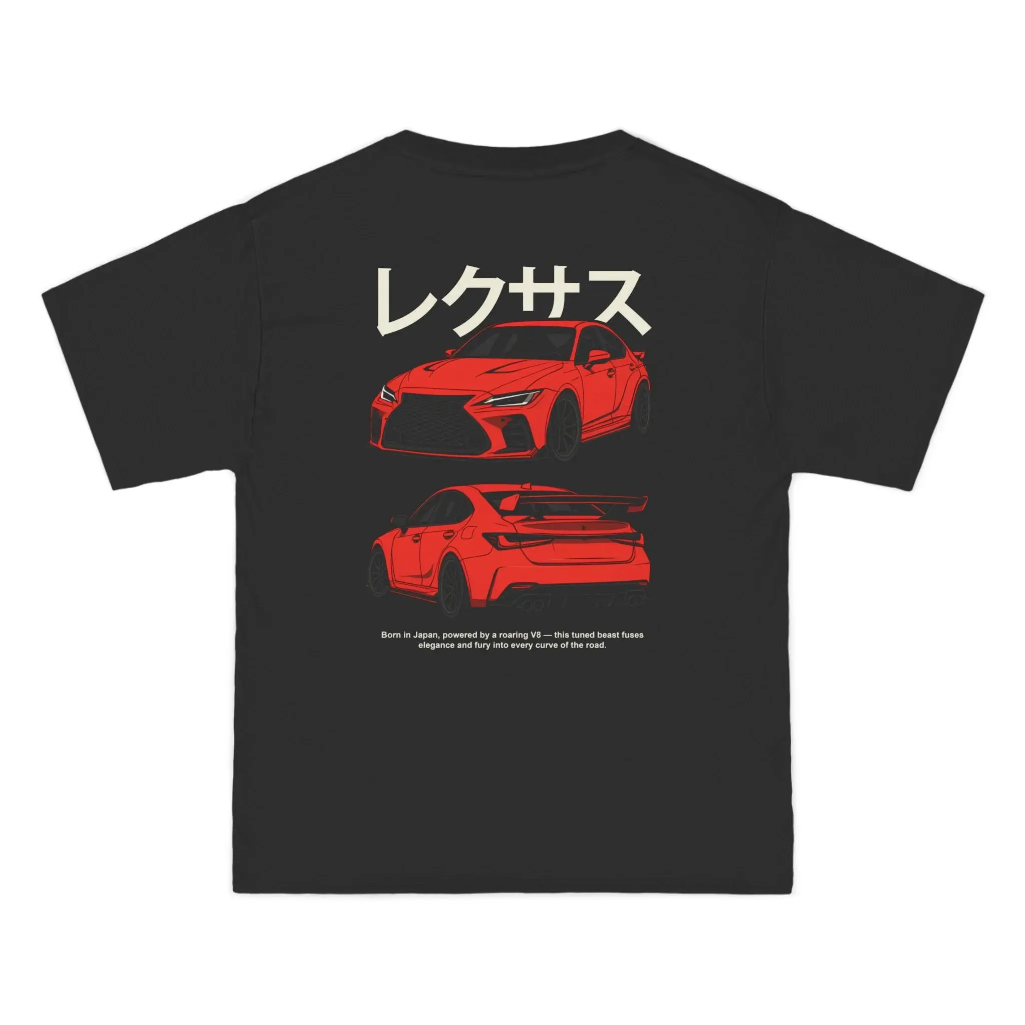2021+ Lexus IS500 Graphic T-Shirt Sweatshirt Hoodie 2 Sided Streetwear High-Performance Car Enthusiast Lover Tee