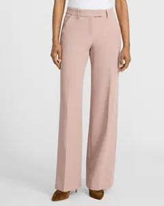 Express Editor Signature Stretch Mid Rise Trouser Pant