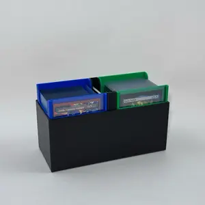 MTG Commander Deck Storage Inserts Fits 2 Double Sleeved Commander Decks with Toploader + Token Storage - No Bundle Box Included