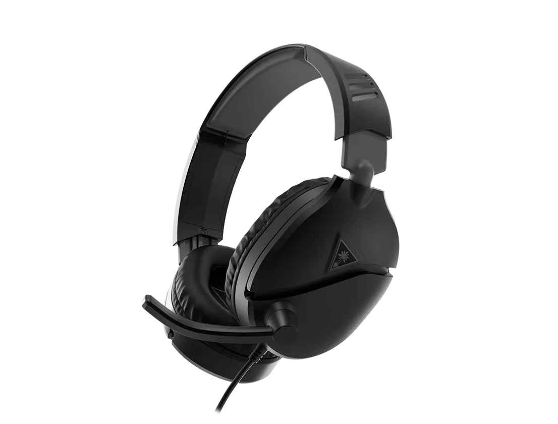 Turtle Beach Recon 70 Wired Gaming Headset - 3.5mm, Flip-to-Mute Mic, 40mm Speakers, Adjustable, Lightweight Gaming Setup Accessory for PC, Esports Computer Headset