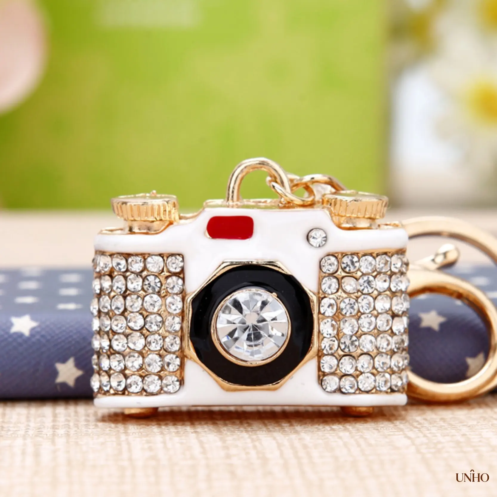 Sparkly Crystal Rhinestone Key Ring Purse Charm, Fashion Creative Shiny Bling Pendant, Versatile Decor Accessory For Women’s Daily Keys Handbags, Elegant Ornament Perfect For Daily Matching & Holiday Gifts