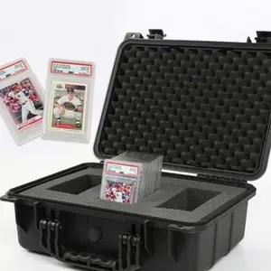 75+ Graded Card Storage Case Box Weatherproof For Sports Trading Cards PSA BGS Upgraded Version Organiser Magnetic