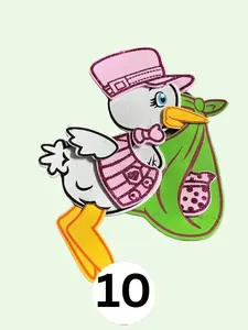 Foam figure decoration (12 pack) #10