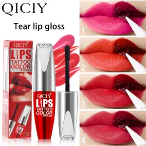 Makeup  Glos Peel Off Lip Tint, Wipe-On Colour Lipsticks, Tattoo Lip Glaze, Matte High Pigment Long Wear Waterproof - Lipgloss Glossy Cosmetic Makeup