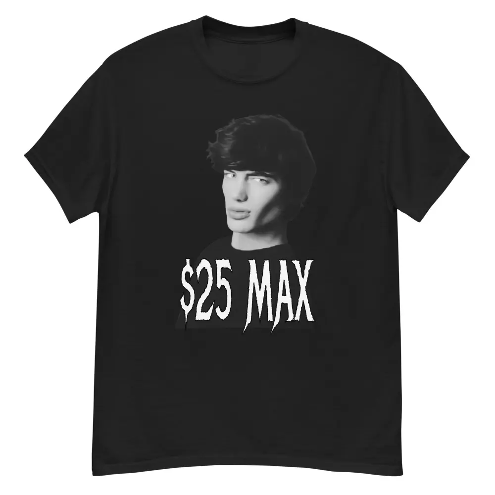 Hullo files $25 Max Cheese Pizza bp looksmaxxing lm looksmax funny T-Shirt
