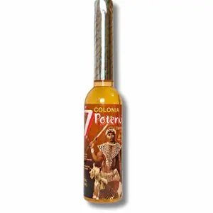 Colonia Potencia 7 African Powers Cologne Spiritual Water for Spiritual Use Cleanse Your Home Seven Orishas for Love Money Prosperity Luck and Peace of Mind