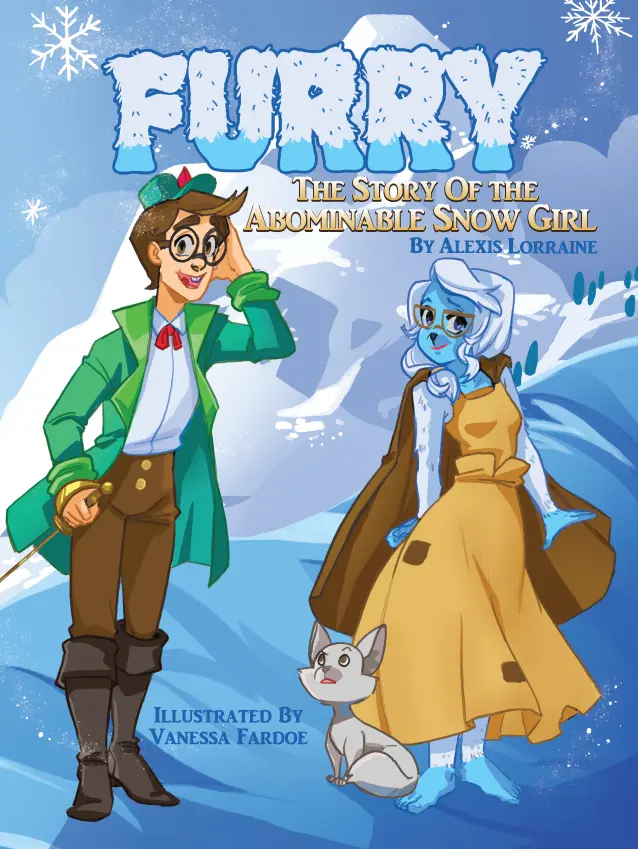 Furry The Story of the Abominable Snow Girl by Alexis Lorraine Illustrated by Vanessa Fardoe Engaging Disney Style Fairytale for Princess Fans