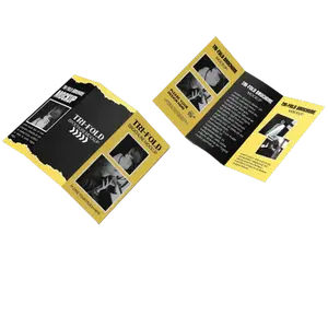 1,000 Custom Tri-Fold Flyers and Brochures - Premium-Quality Design Versatile Sizes and Folds for Trade Shows and Promotional Mailings