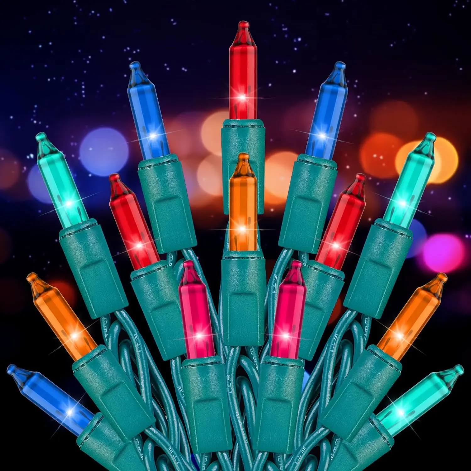 Multicolor - Green Wire