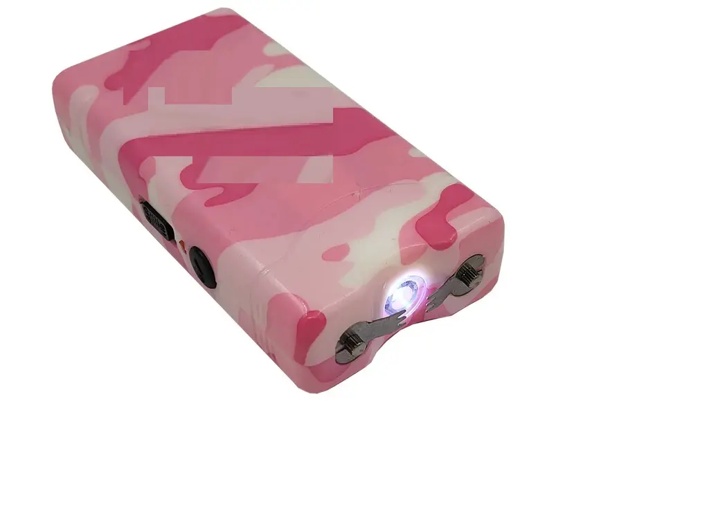 Rechargeable Personal Safety Device with Built-In LED Light Charger Nylon Holster