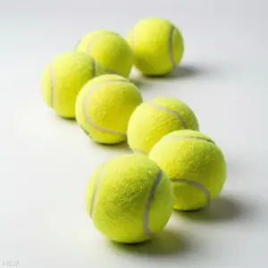 Bulk Set of High-Bounce Training Tennis Balls with Individual Wrapping – Designed for Student Athletes, Durable & Reliable for Intensive Practice Sessions