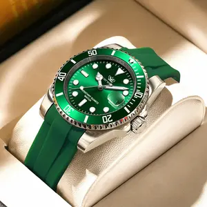 New Waterproof Mens Luxury Fashion Watch Luminous Quartz Relogio Masculino Wristwatch
