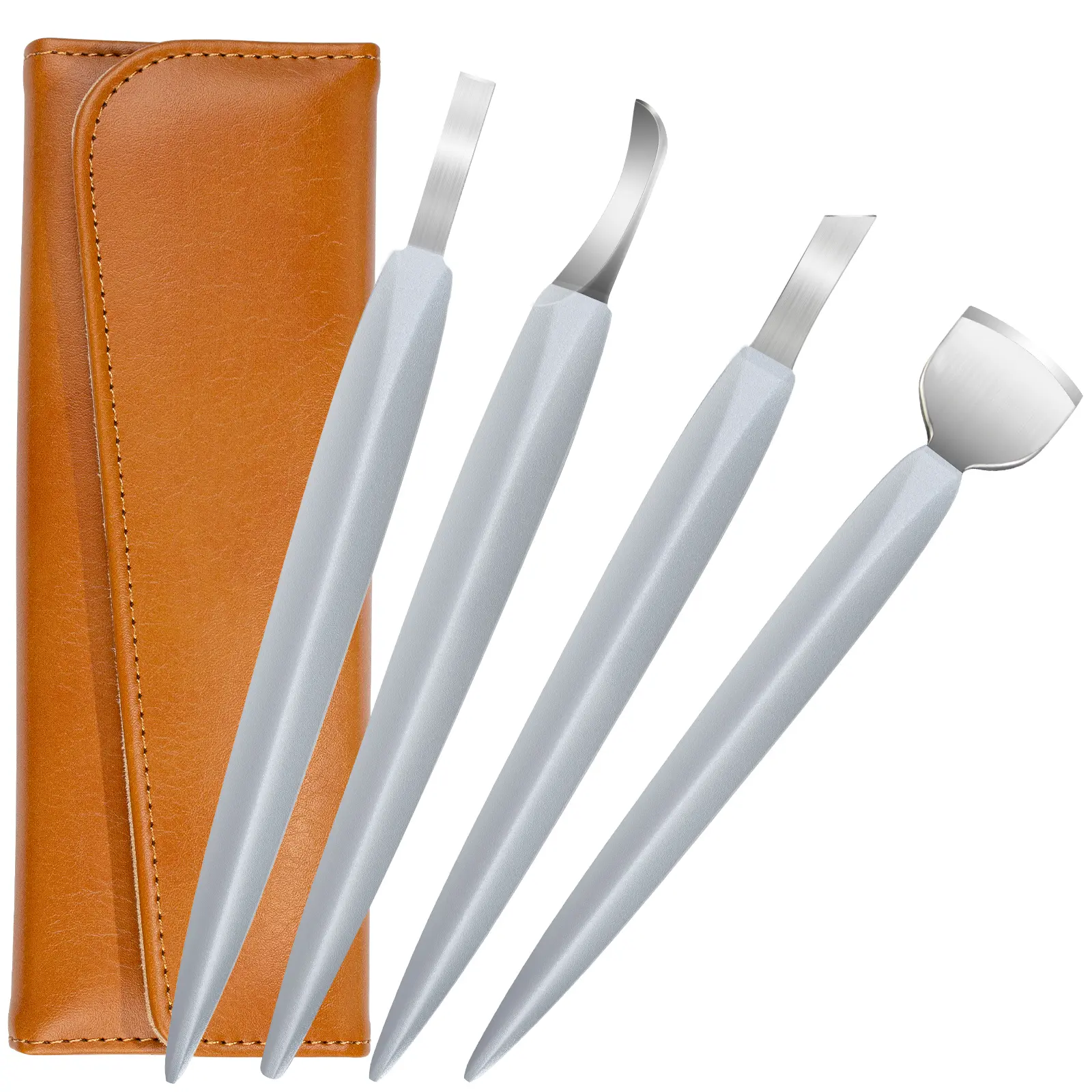 Professional Ingrown Toenail Kit with Cutting Edge Toe Pick ,4Pcs Heavy Duty Pedicure Tools  for Women & Seniors, Thick Nails & Dead Skin Removal