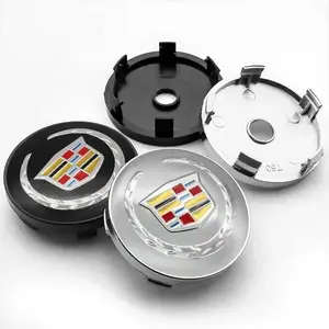 4Pcs 56mm 60mm Car Wheel Hub Center Cap For Cadillac Escalade ATS SRX BLS STS CTS XTS XLR Rim Cover Emblem Stickers Accessories
