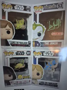 Signed Funko Pop Mystery Break