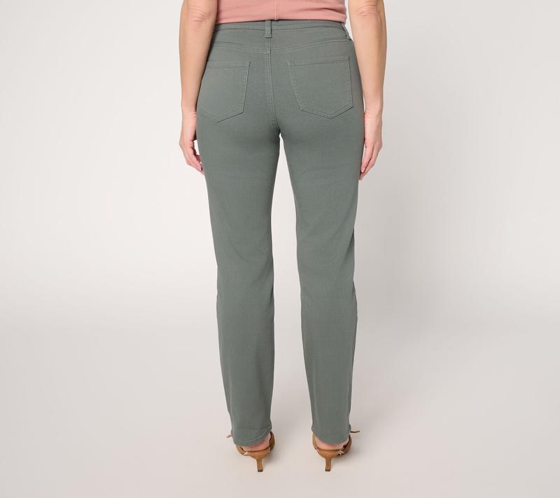 NYDJ Sure Stretch Ellison Straight-Leg Jeans - Petite