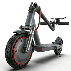 Alloweek A1MAX Electric Scooter for Adults, 500W Motor, 10" Tires, 42V 14.5Ah Battery, APP Control, Foldable Commuter E-Scooter with Front & Rear Lights