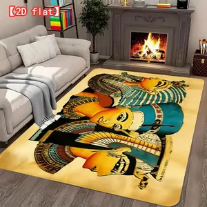 2D flat large best-selling velvet carpet, abstract style art painting living room carpet, modern home decoration carpet for entrance hall, bedroom, and game room, Abstract Rugs