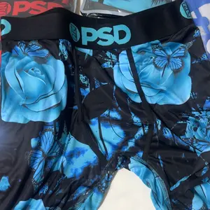 PSD Men's Mystery Boxer Brief 10-Pack Bundle - Standard Length 7 Inch Inseam, Soft, Stretchy, and Breathable Poly Blend Fabric