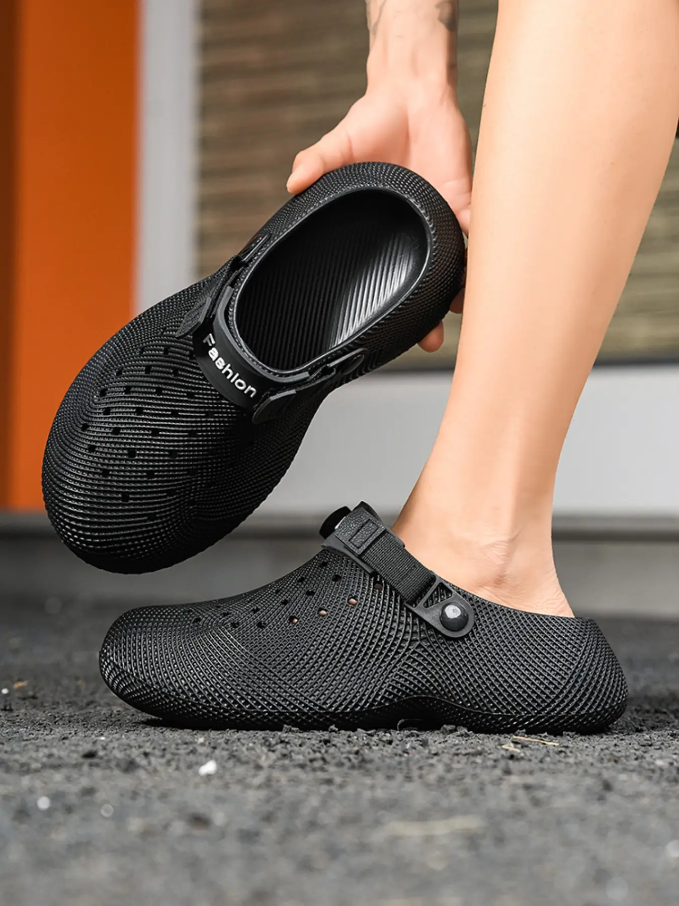 Unisex 3D Clogs Ultra Lightweight EVA Material Non Slip Wear Resistant Outdoor Summer Casual Sports Sandals for Men Women Comfortable Breathable Daily Walking Beach Athletic Slip On Shoes Footwear