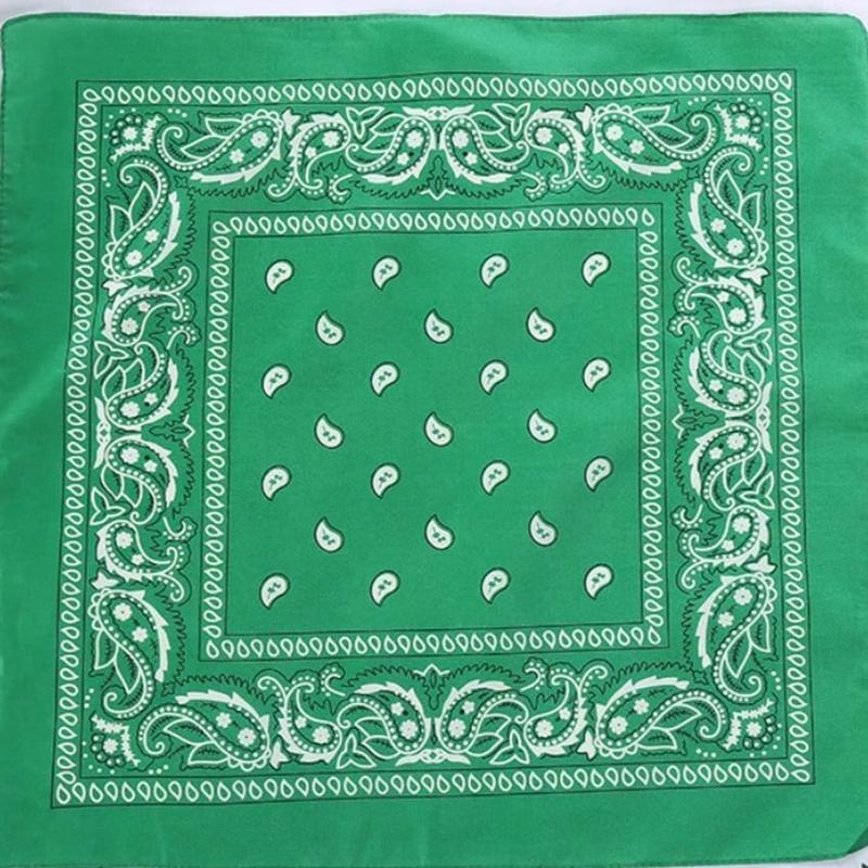 1PCS Paisley Bandana Scarf – Classic Retro Street Style, Multiple Colors Square Bandana, Headwear, Neckerchief, Pocket Square, 1pc